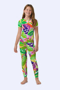 Kids PJ Set - Jungle Stretch Jersey