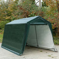 8 X 14 Ft Heavy Duty Steel Enclosed Carport Car Tent Canopy Outdoor Garage Storage Shelter Shed With Waterproof Ripstop Cover - Waterproof Protective Cover