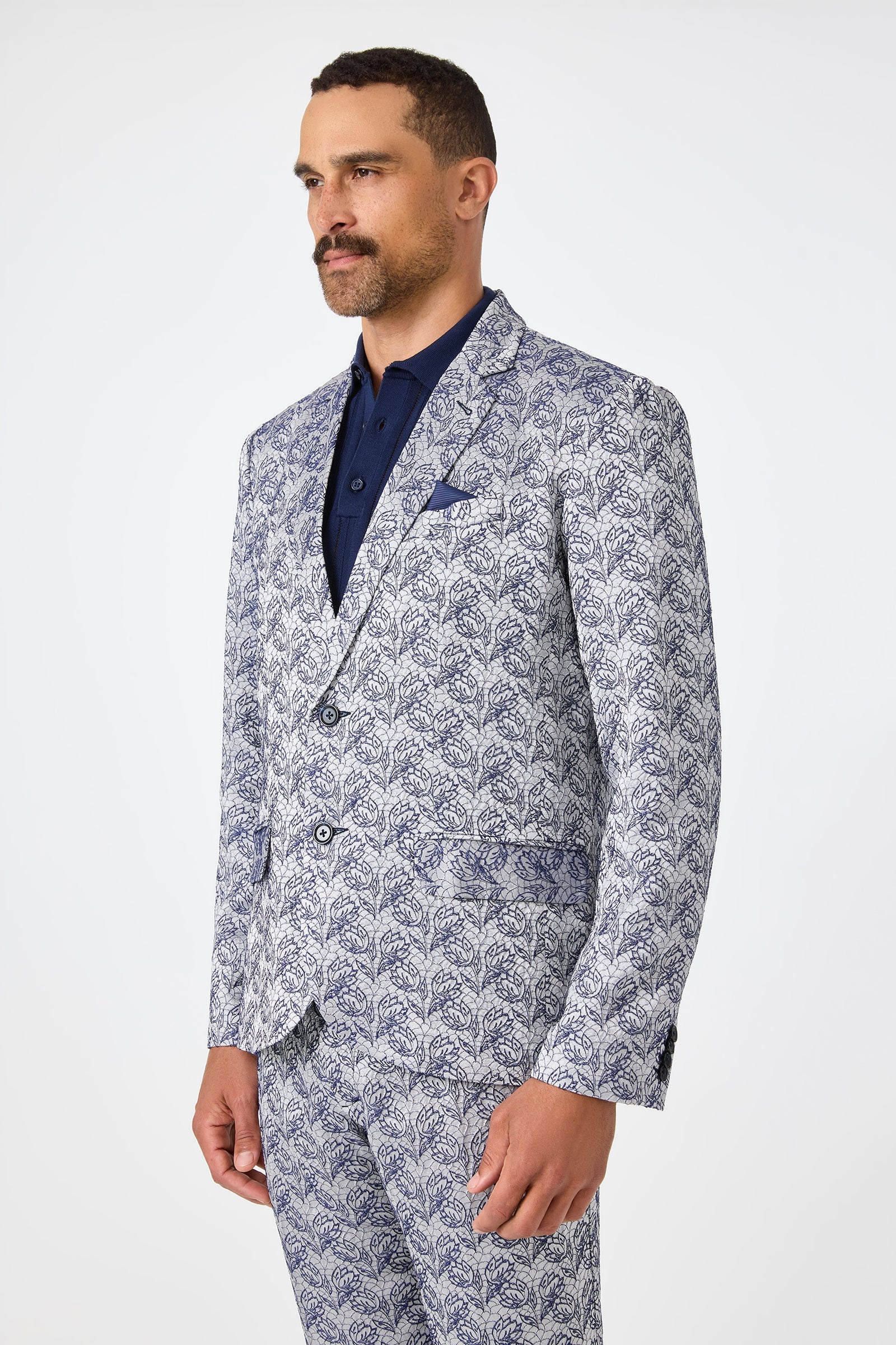 Thurston Blazer - Efflorescent Jacquard