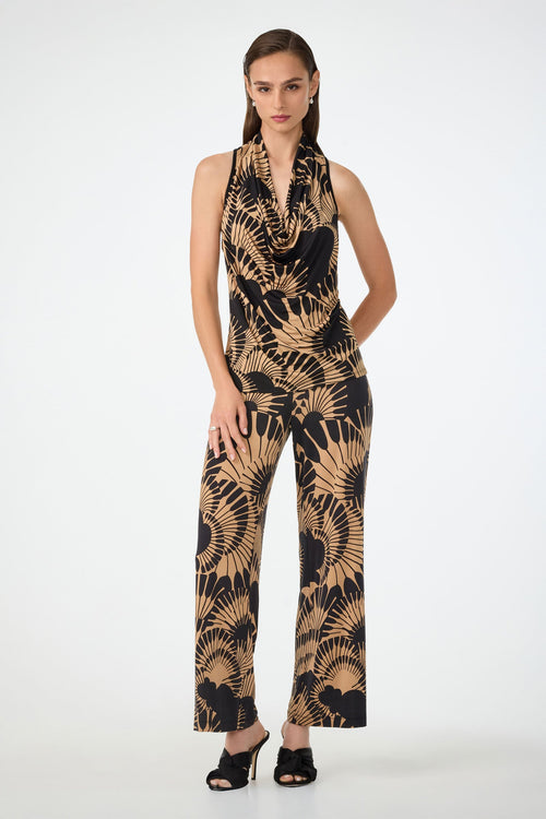 Atoll Wide-Leg Cropped Pant - Juniper Jersey