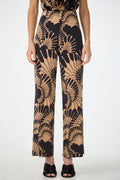 Atoll Wide-Leg Cropped Pant - Juniper Jersey