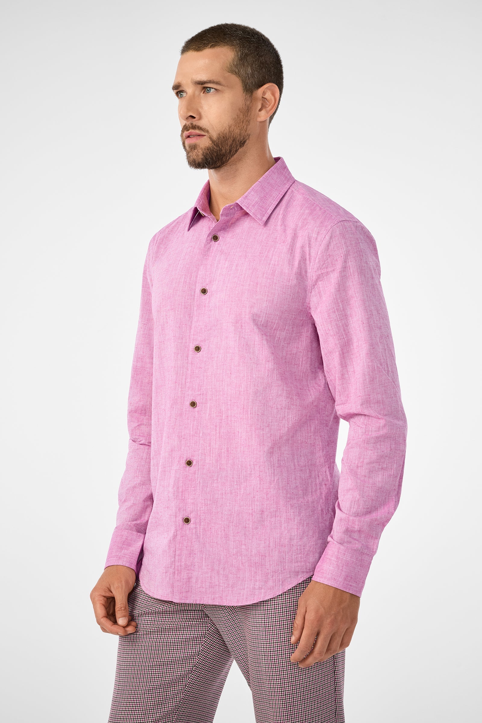 Aaron Slim Fit Long-Sleeve Shirt