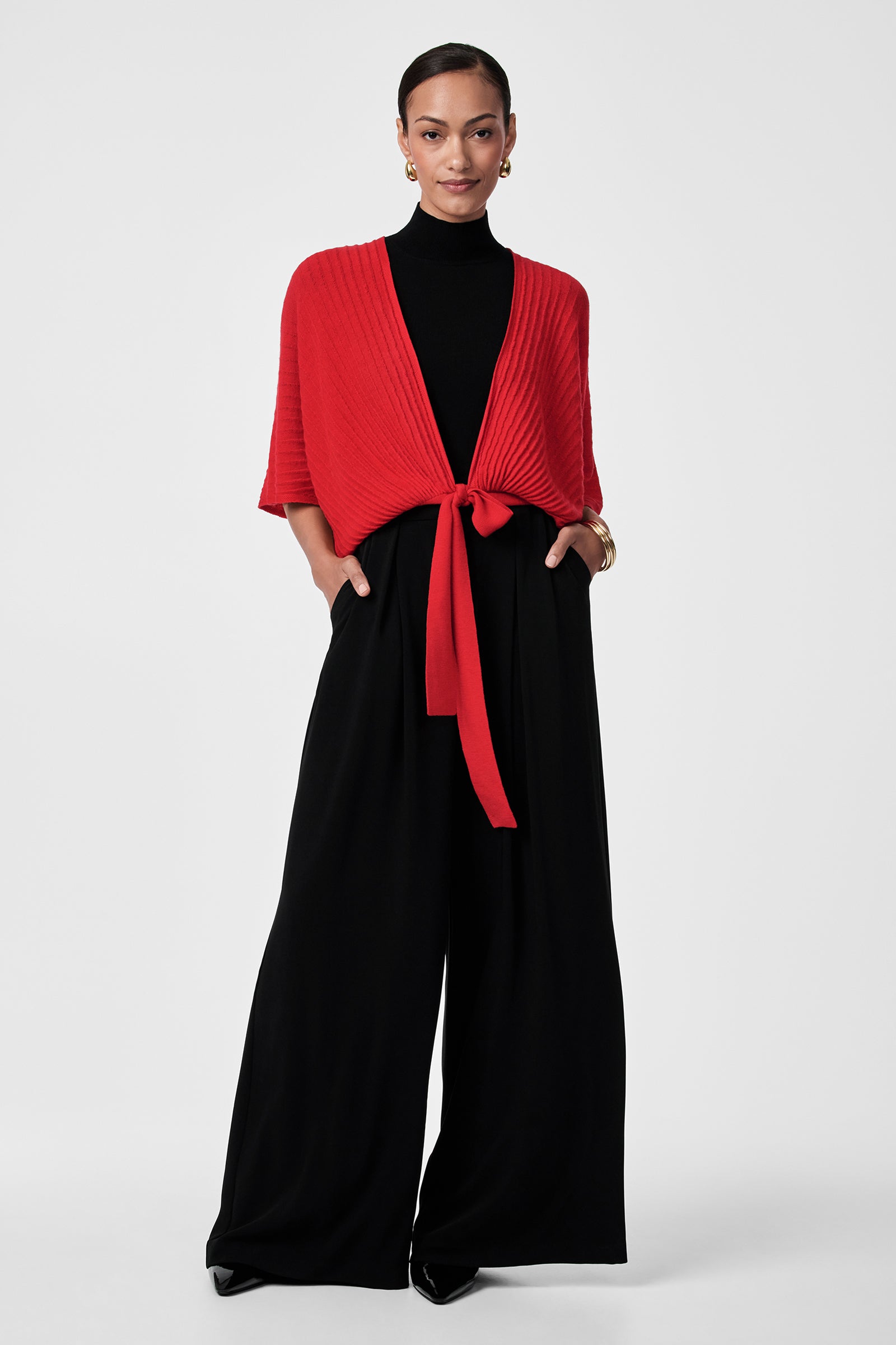 Exceptional Tie Front Sweater