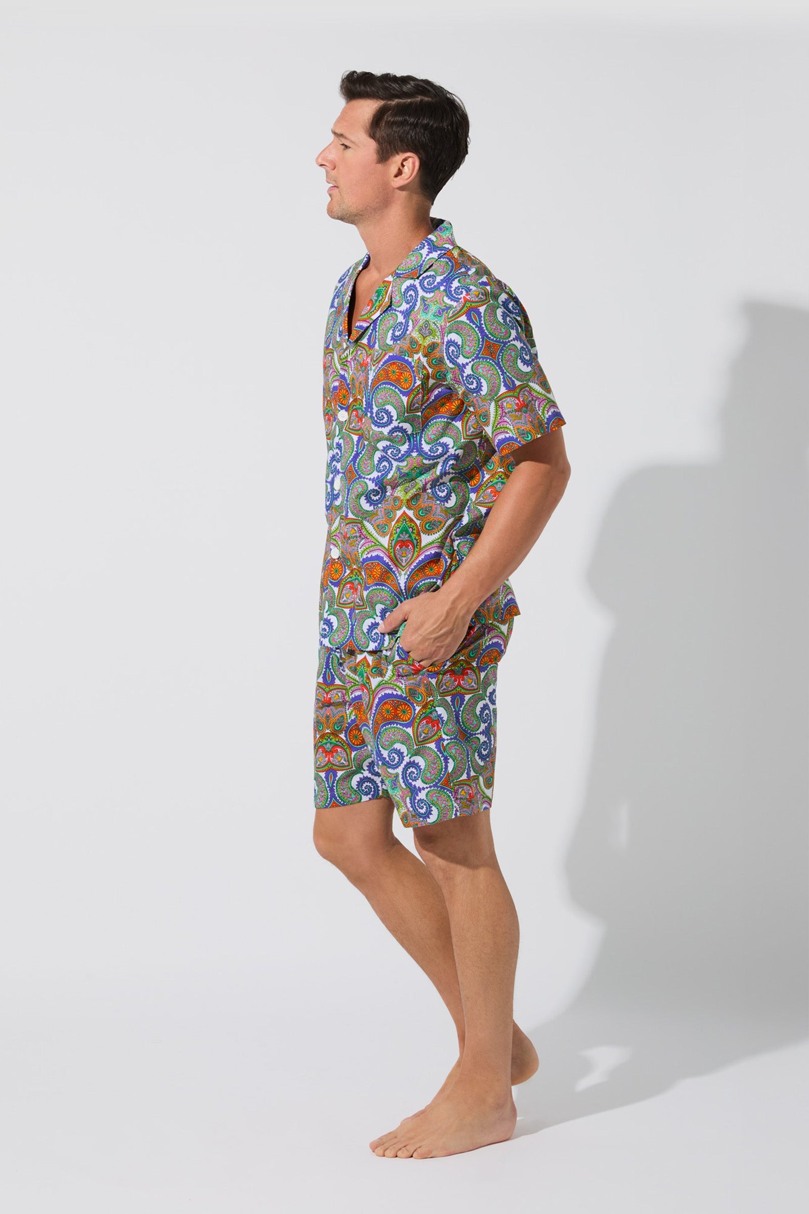 Men's Boxer PJ Set - Paisley