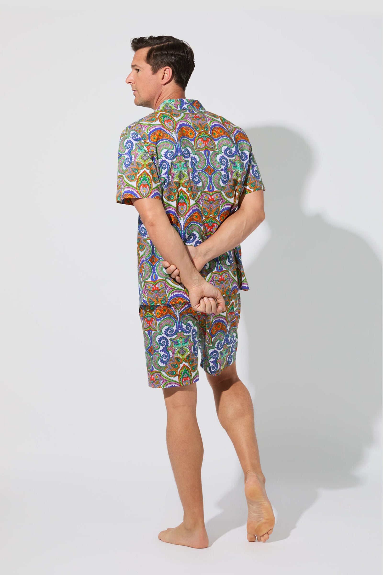 Men's Boxer PJ Set - Paisley