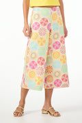 Diona Crop Pant - Parapluie Jacquard