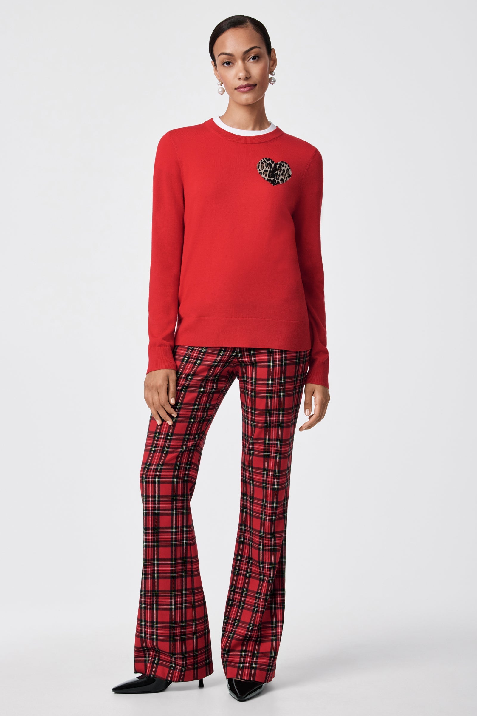 Jaguar Heart Crewneck Sweater