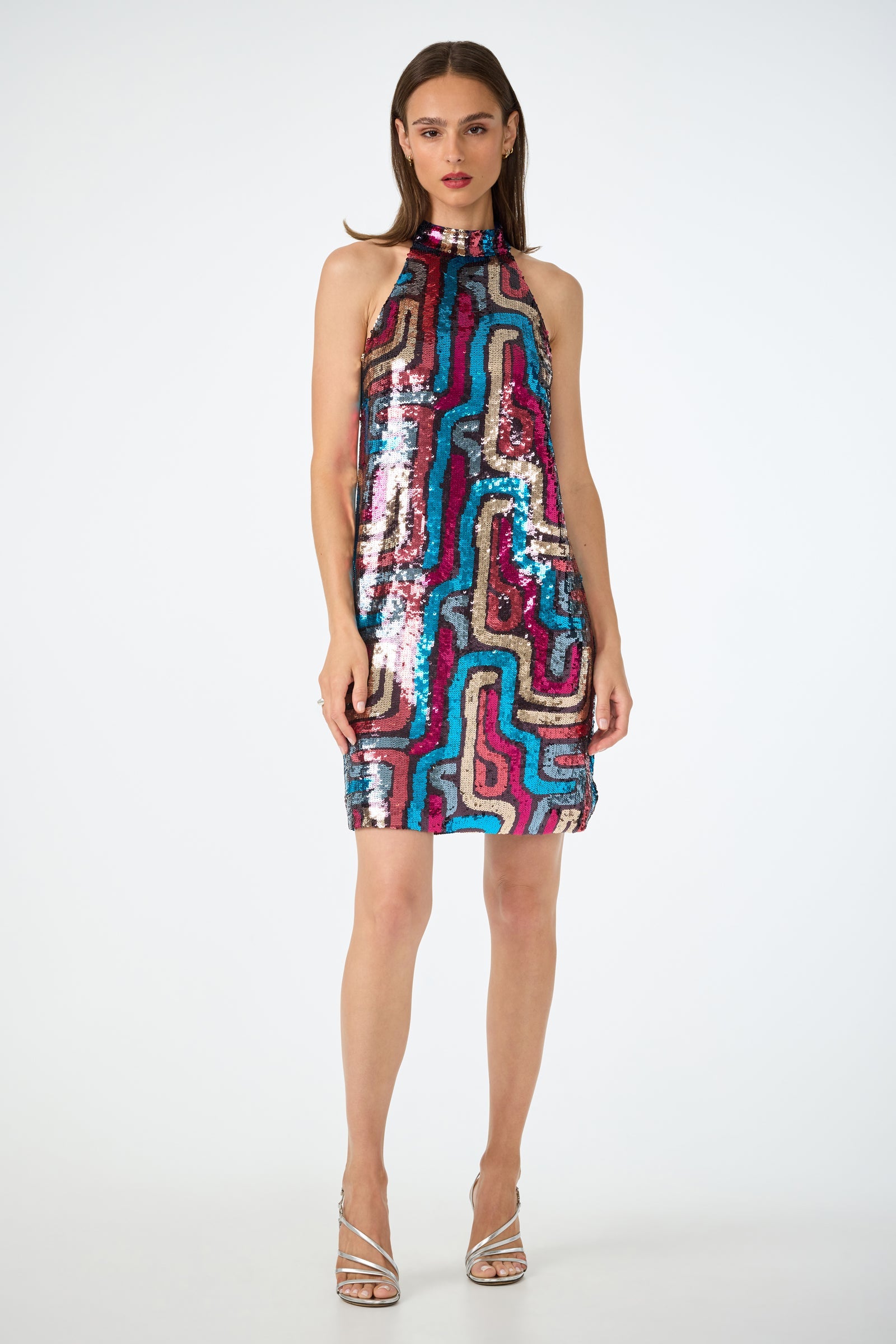 Flamenco Sequin Mini Dress