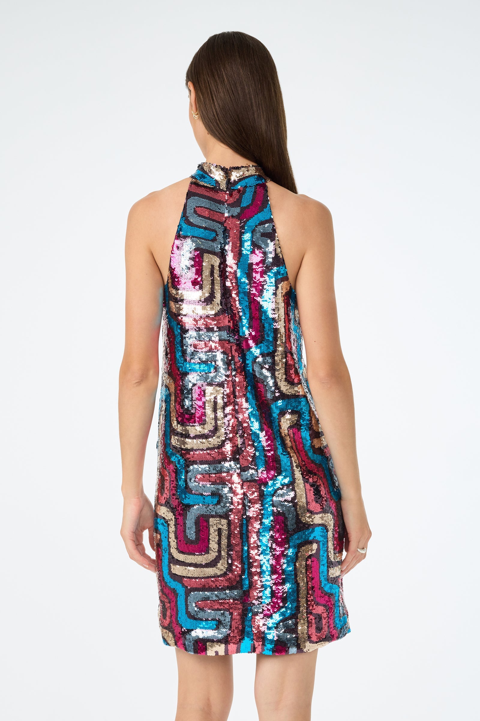 Flamenco Sequin Mini Dress