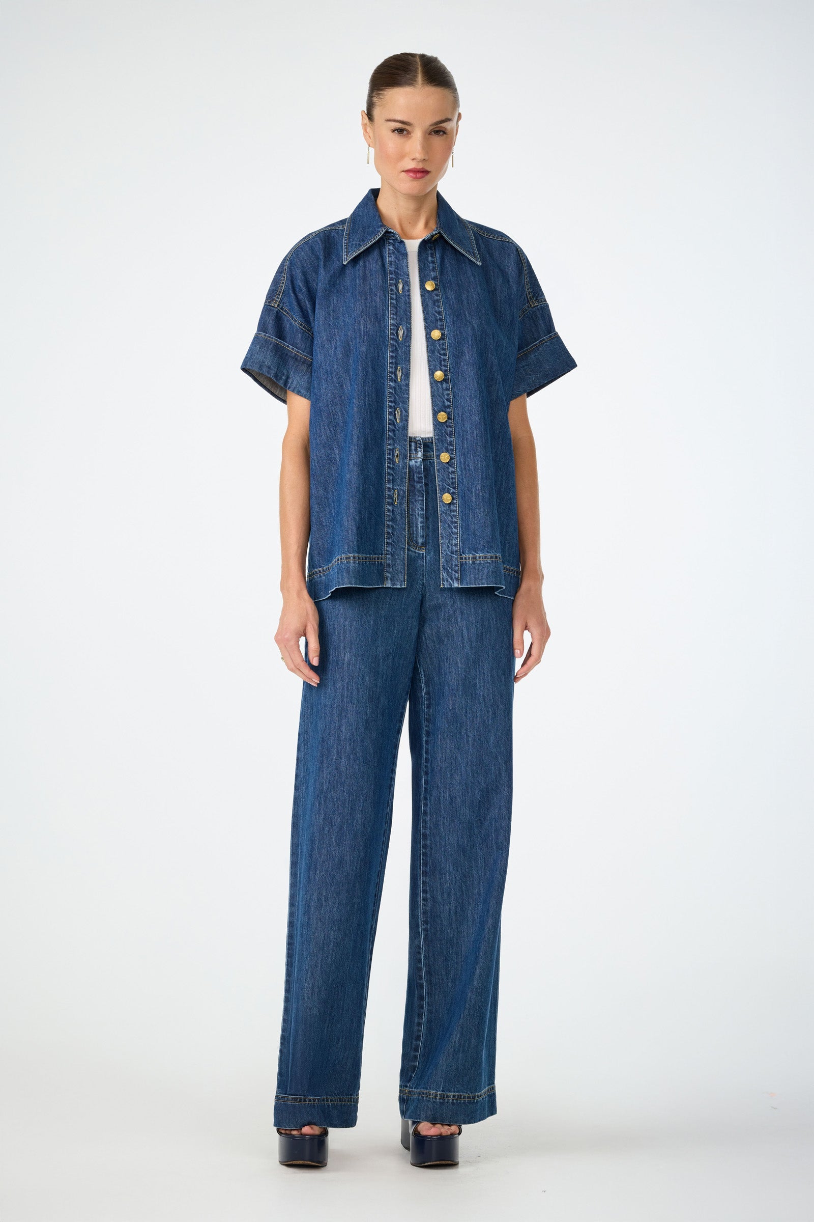 Ferrer Wide Leg Jean