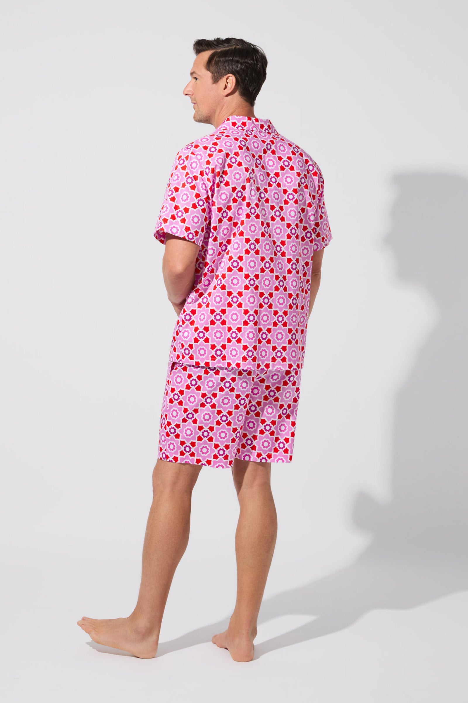 Men's Boxer Pj Set - Mosaic