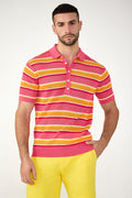 Viviano Short-Sleeve Mesh Polo
