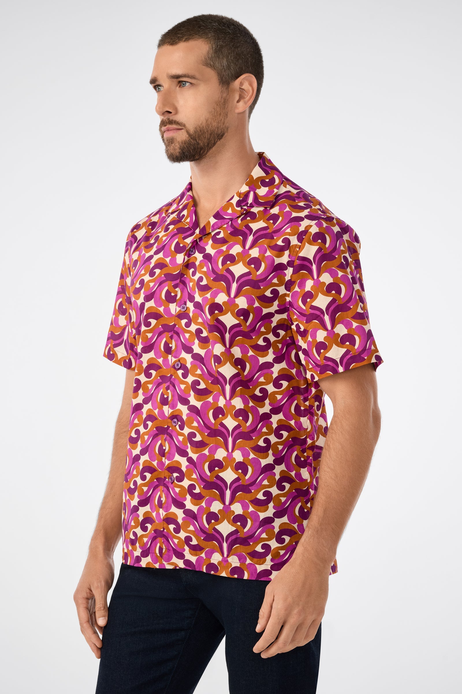 Felix Camp Shirt - Dewdrop