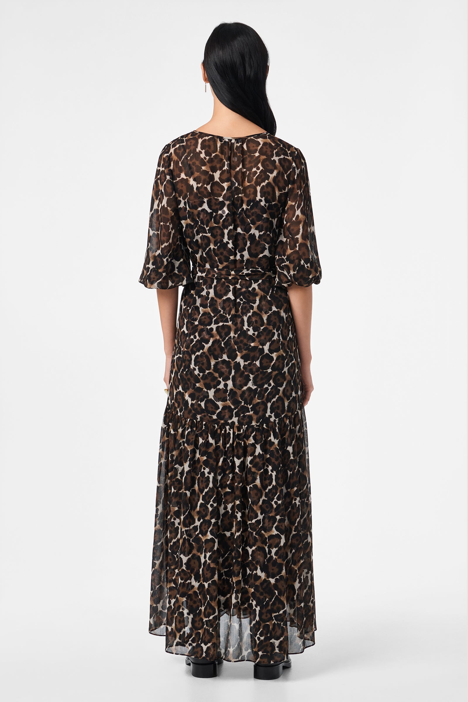 Shalina Tie-Waist Maxi Dress