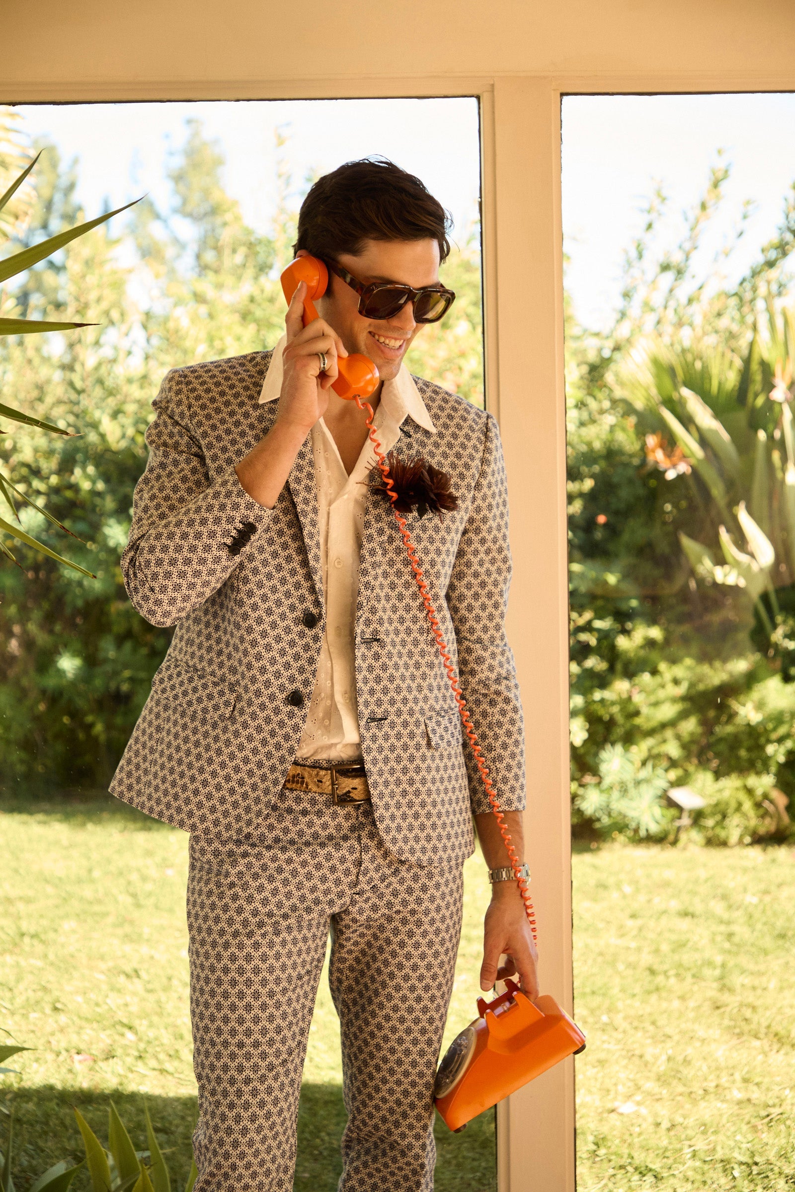 Thurston Blazer - Daisy Jacquard