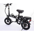 SALE &amp; CLEARANCE Folding Electric Bike, 250W Electric Bike Suitable for Adults and Teenagers Removable Battery Fat Tire Electric Bike Beach Snow Bicycle, Best Fathers Mothers Lovers (Black)