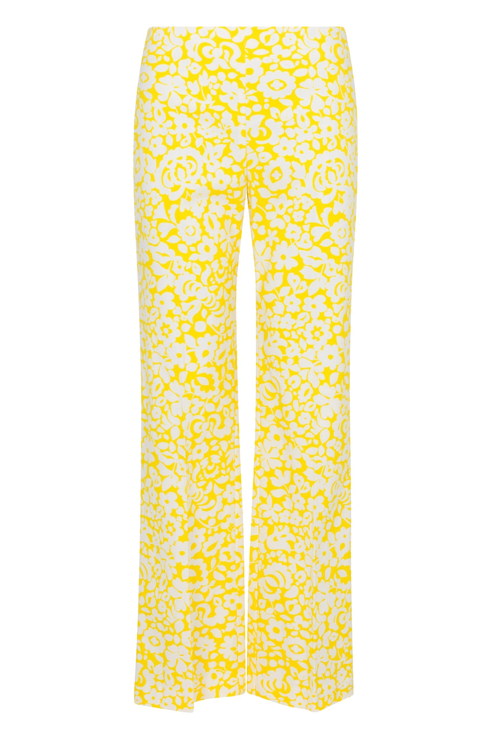 Lulu Cropped Pant - Poolside Gossip