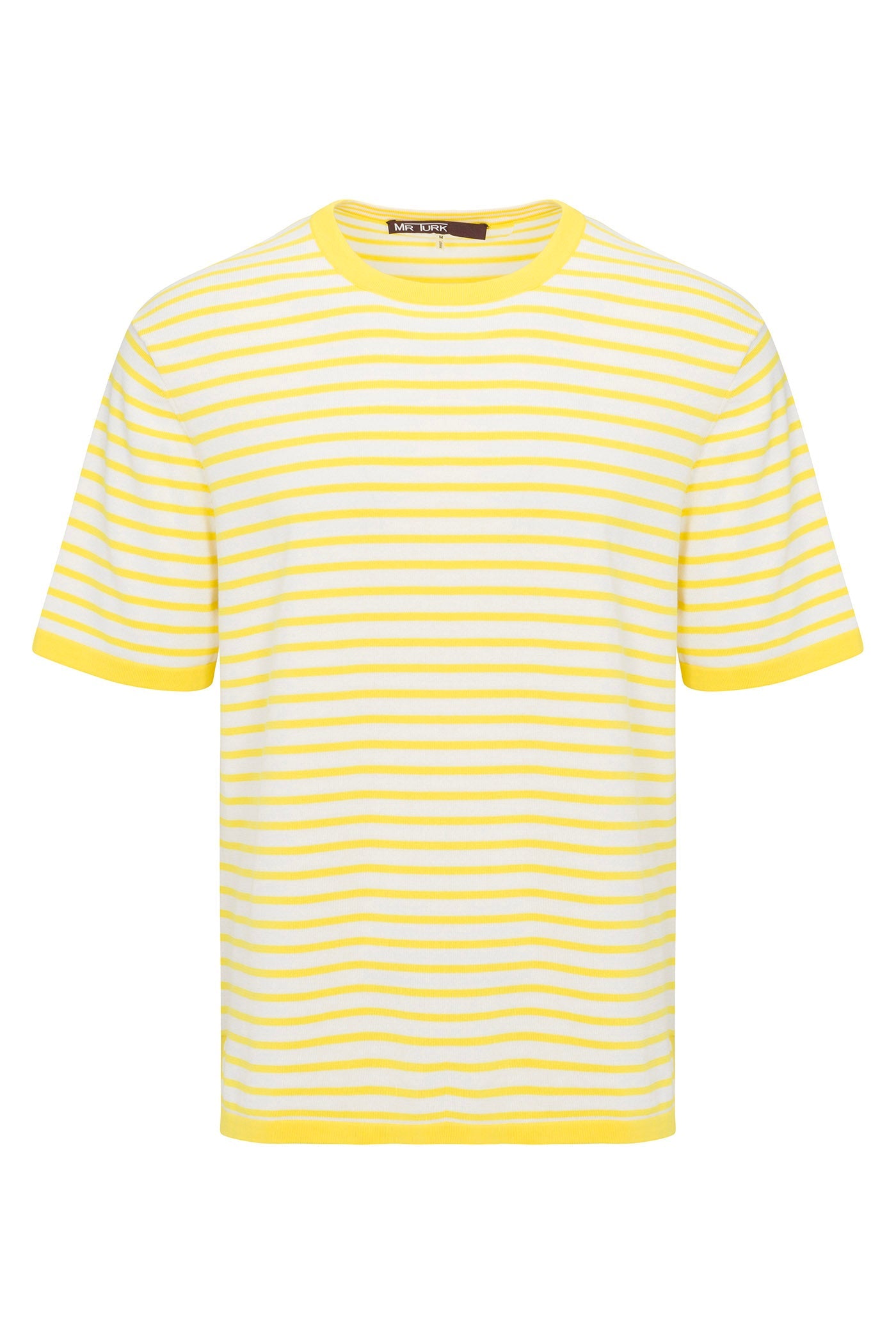Giovanni Stripe Short-Sleeve Pullover