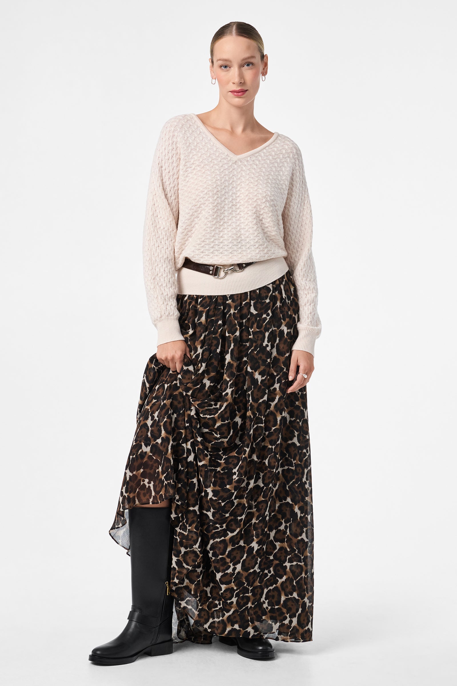 Bersha Boho Maxi Skirt