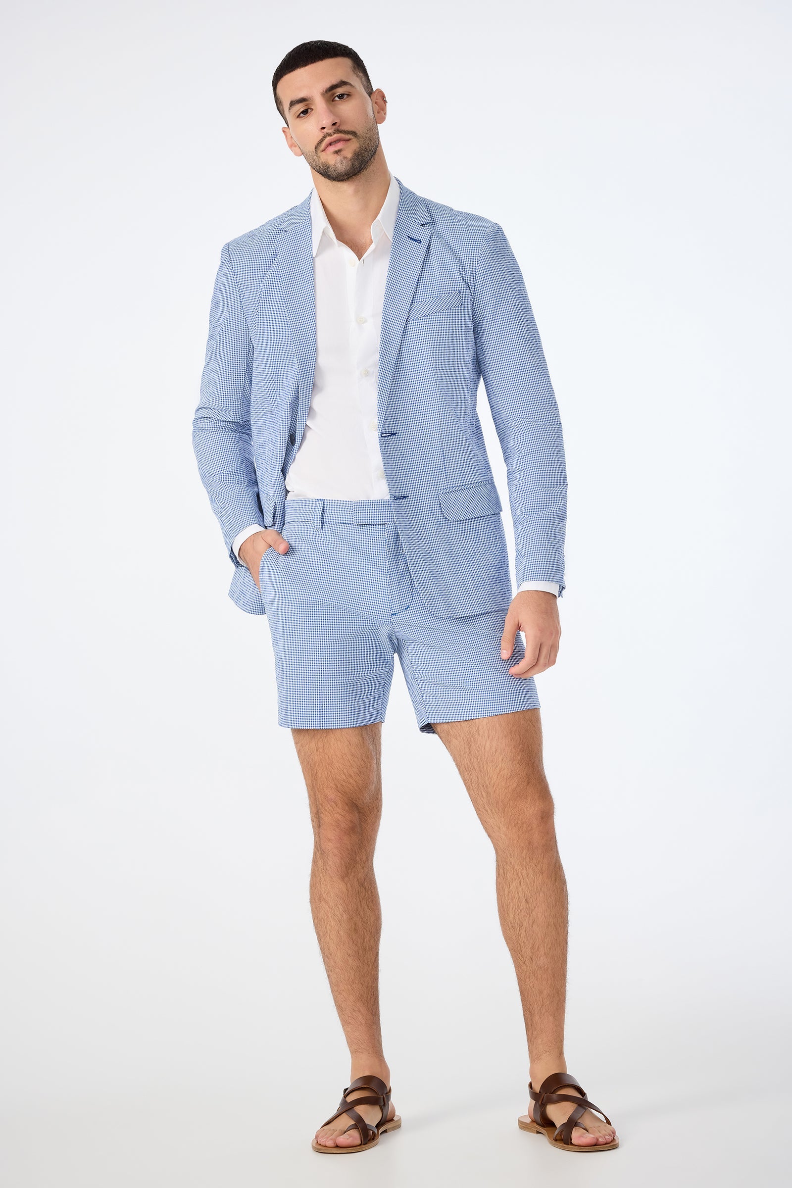 Roger Short - Ocean Gingham