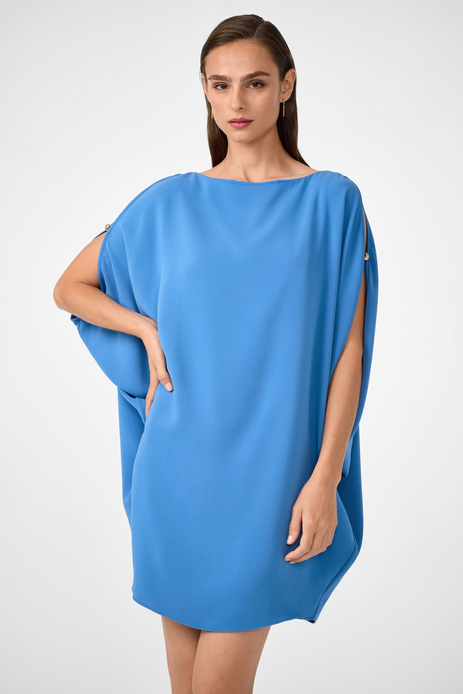 Razu Short Split Sleeve Mini Dress
