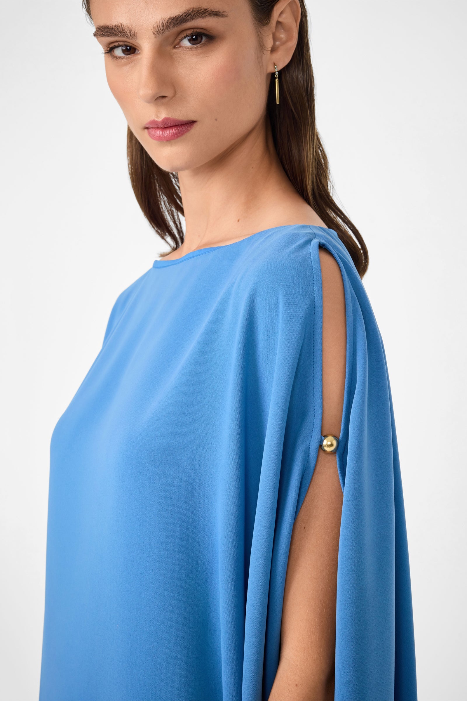 Razu Short Split Sleeve Mini Dress