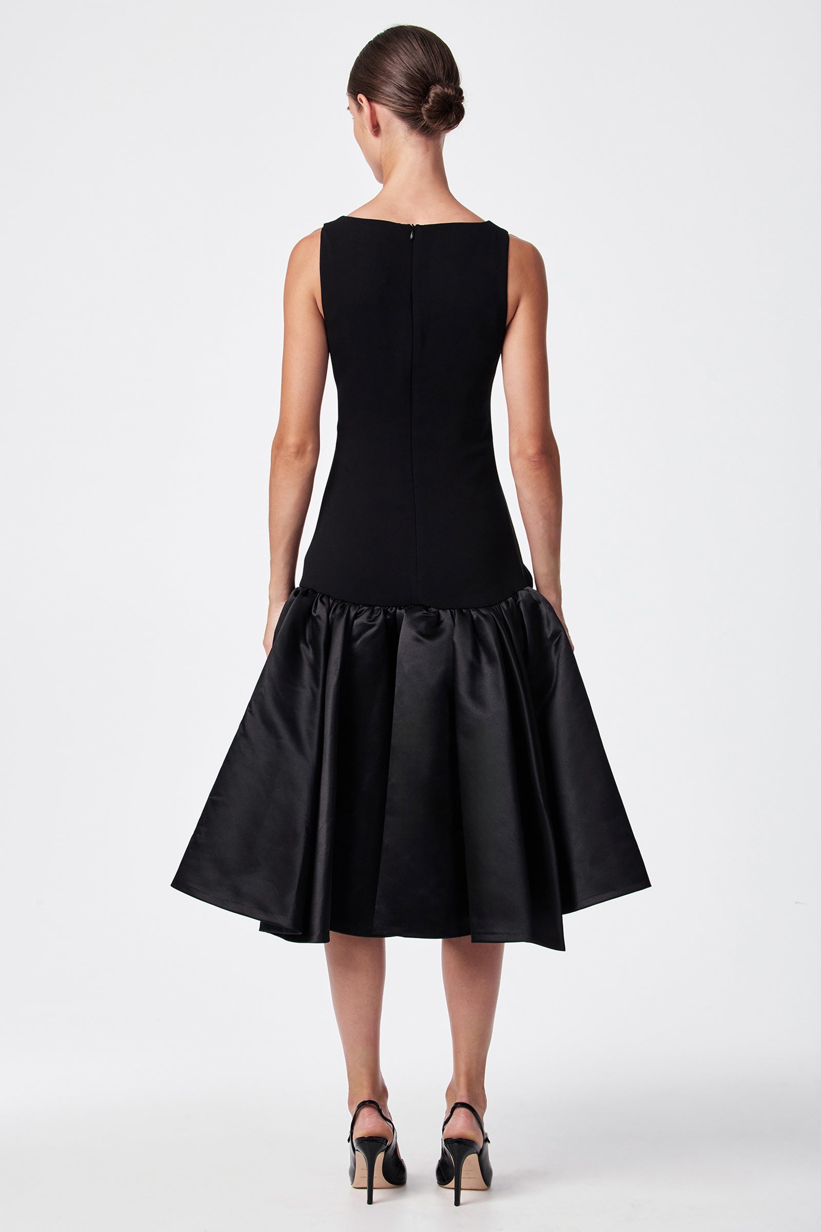 Sina Drop Waist Midi Dress