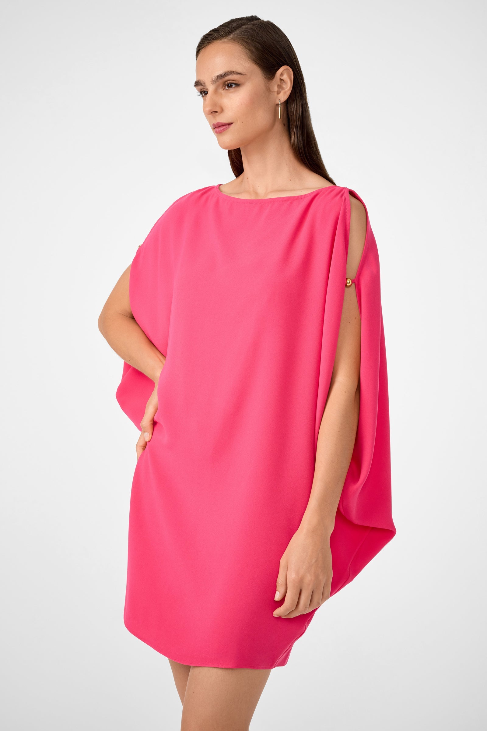 Razu Short Split Sleeve Mini Dress