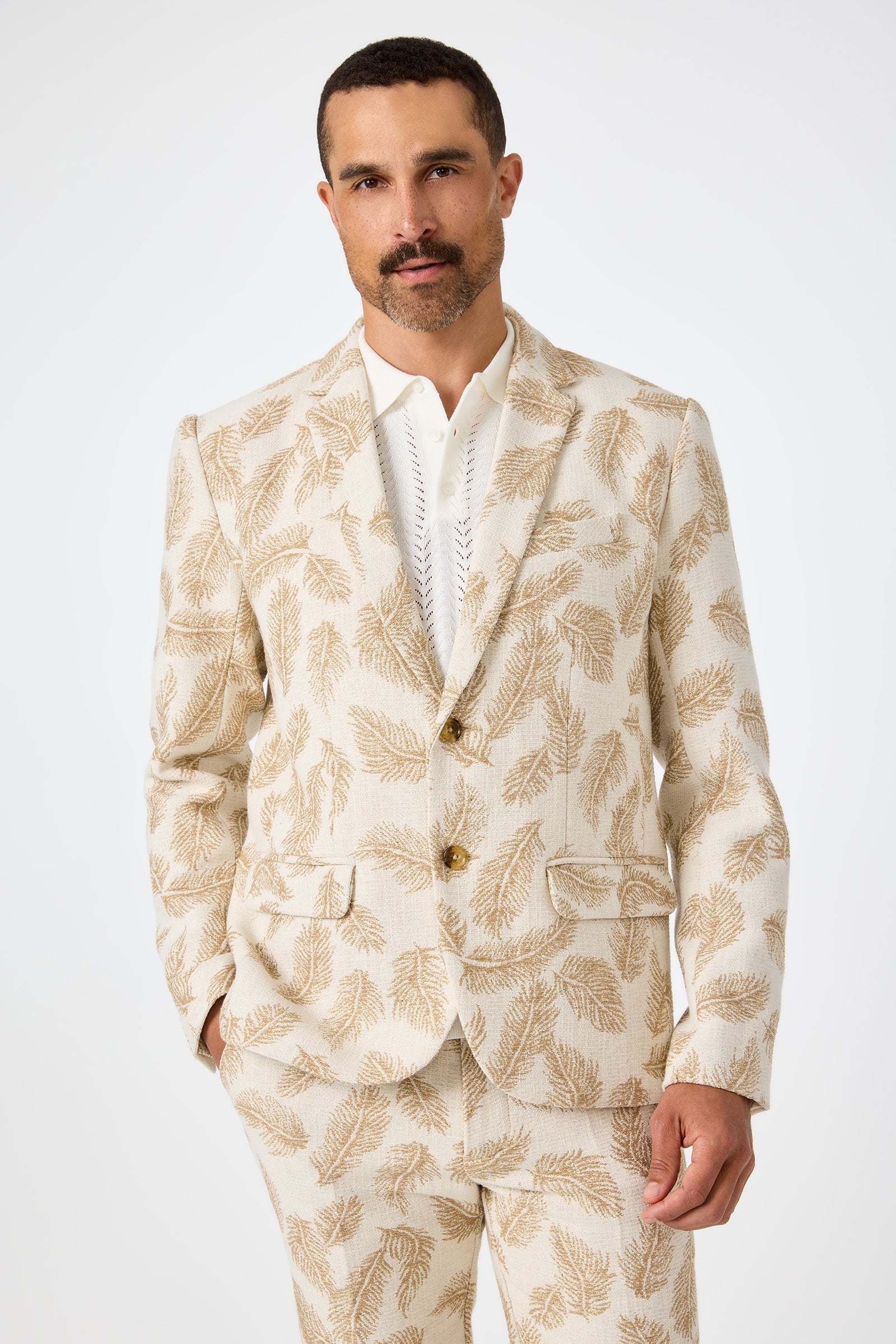 Thurston Blazer - Desert Fronds Jacquard