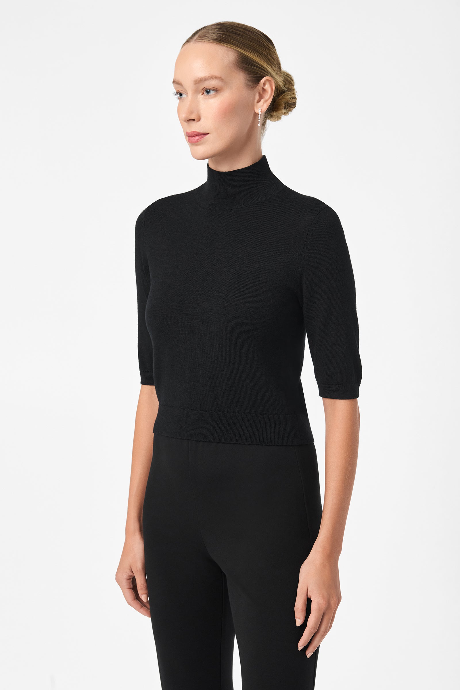 Mali Mock Neck Pullover
