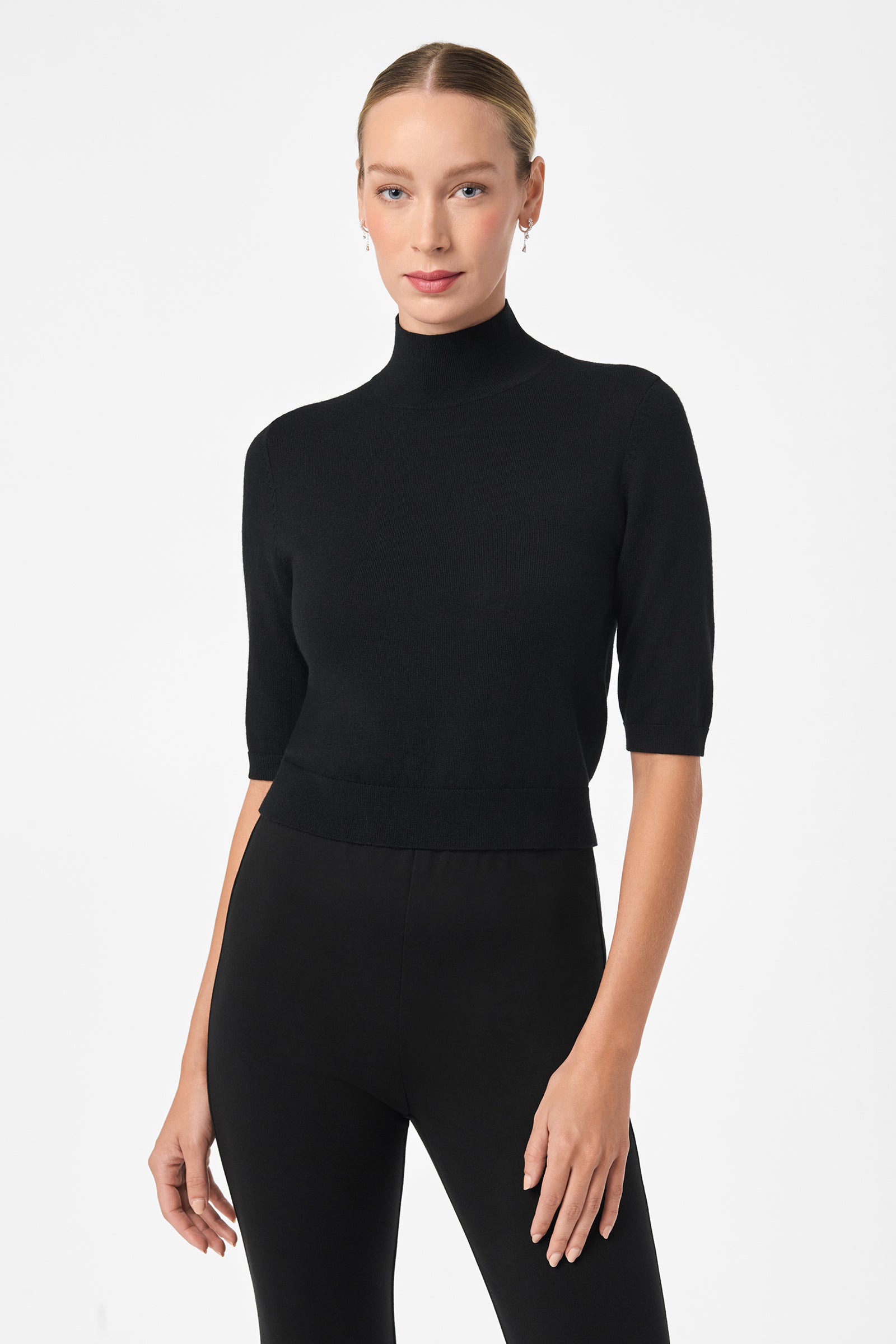 Mali Mock Neck Pullover