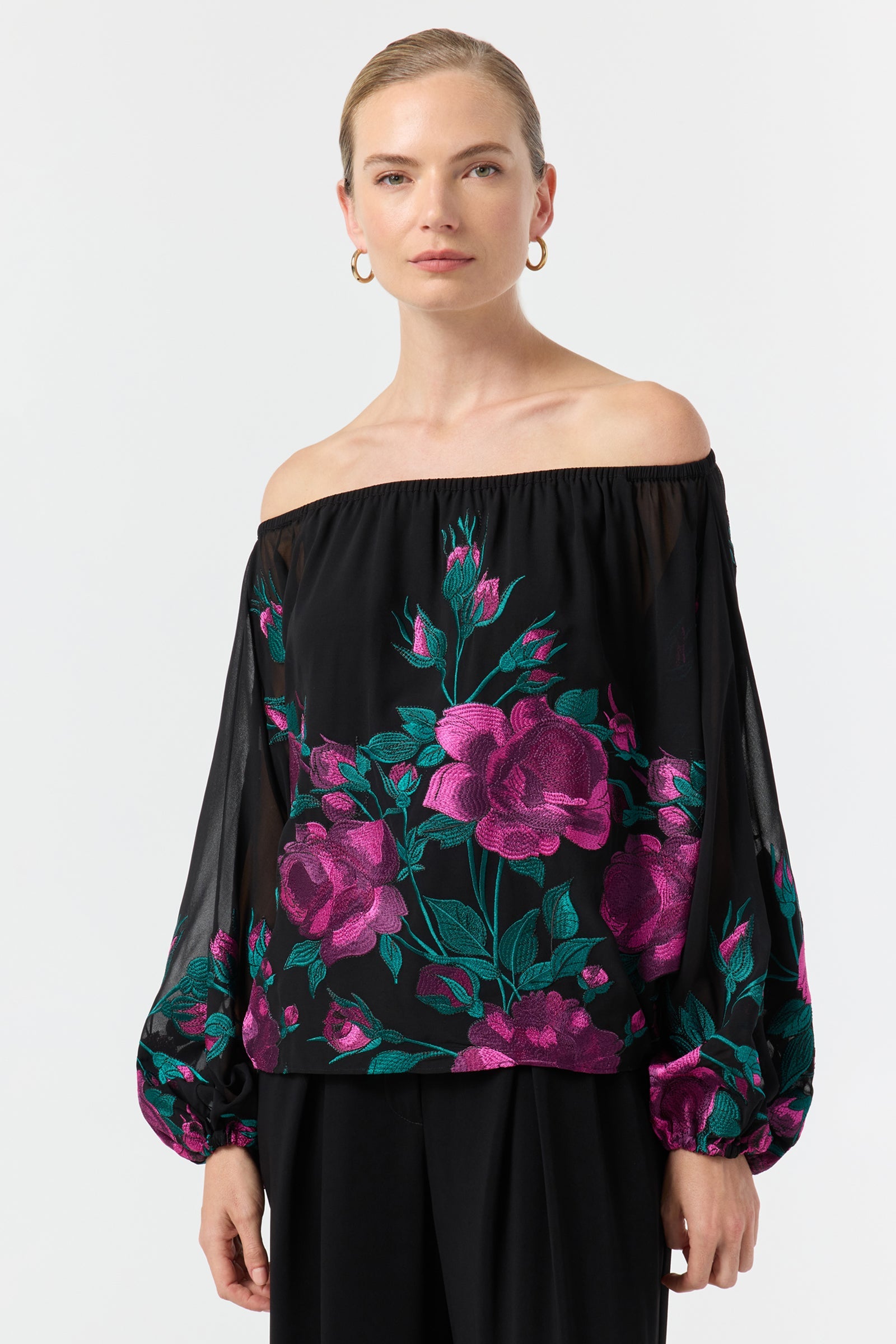 Soho Embroidered Top