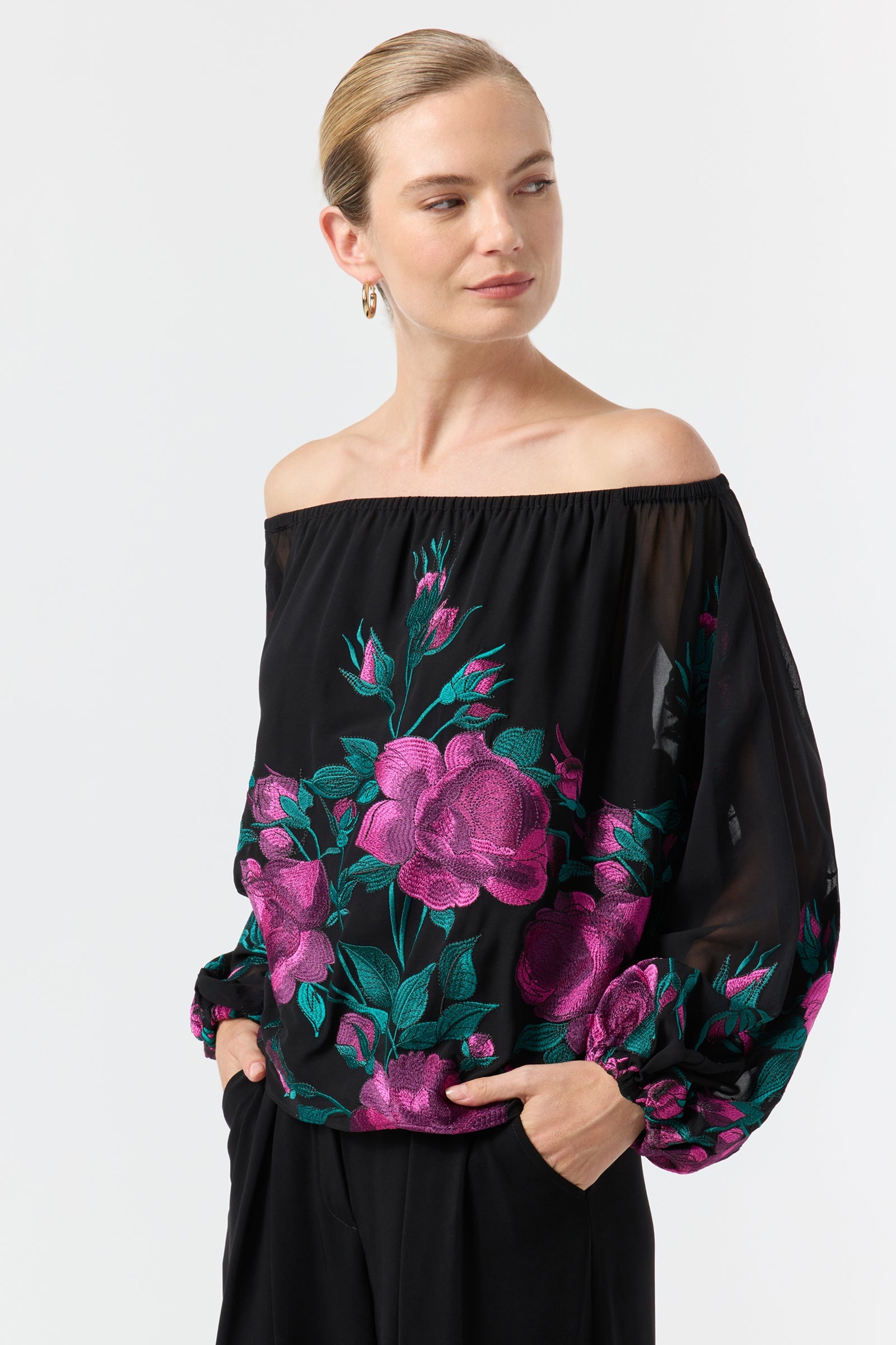Soho Embroidered Top