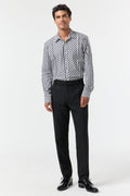 Clyde Slim Trouser - Metallic Groove