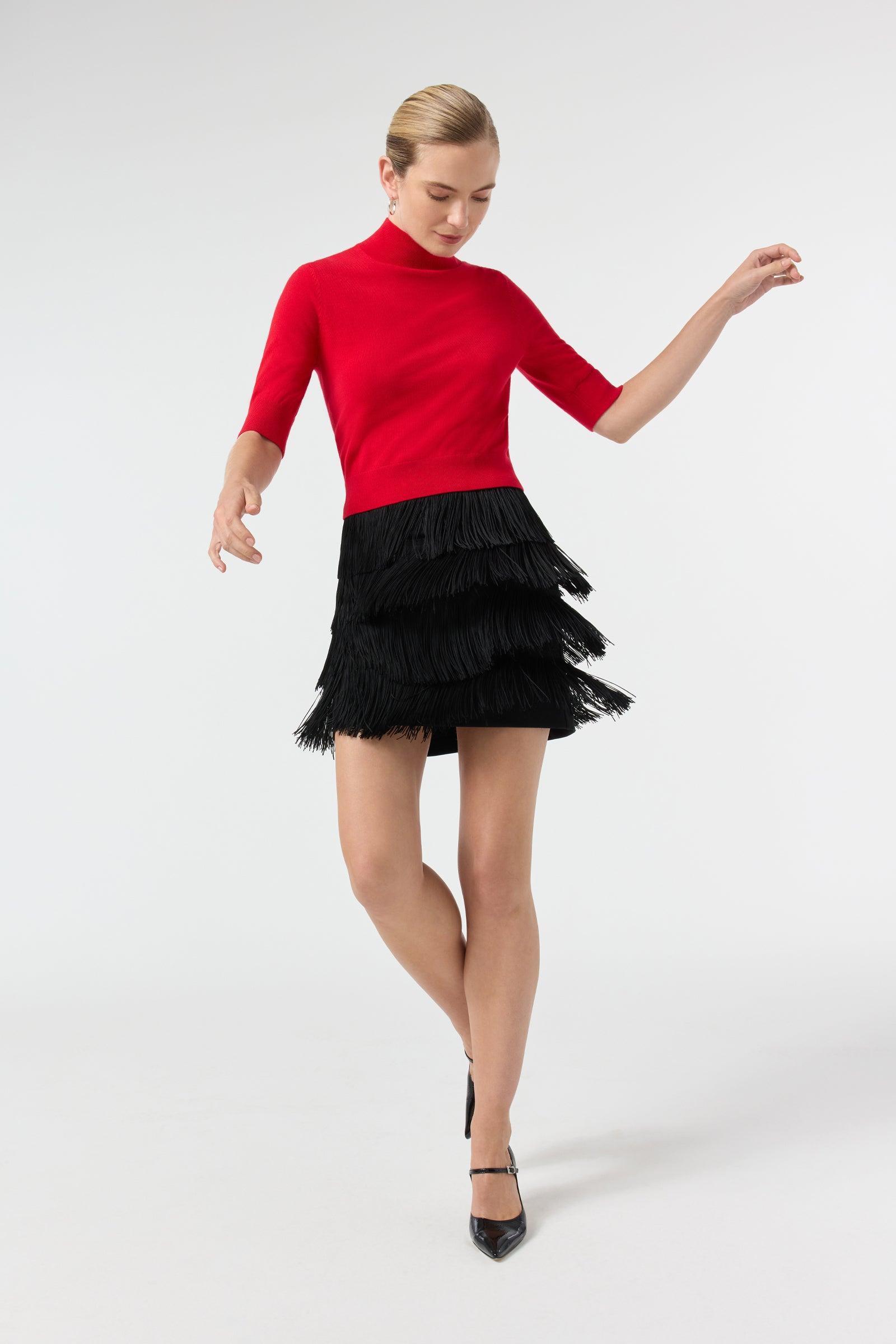 Mali Mock Neck Pullover