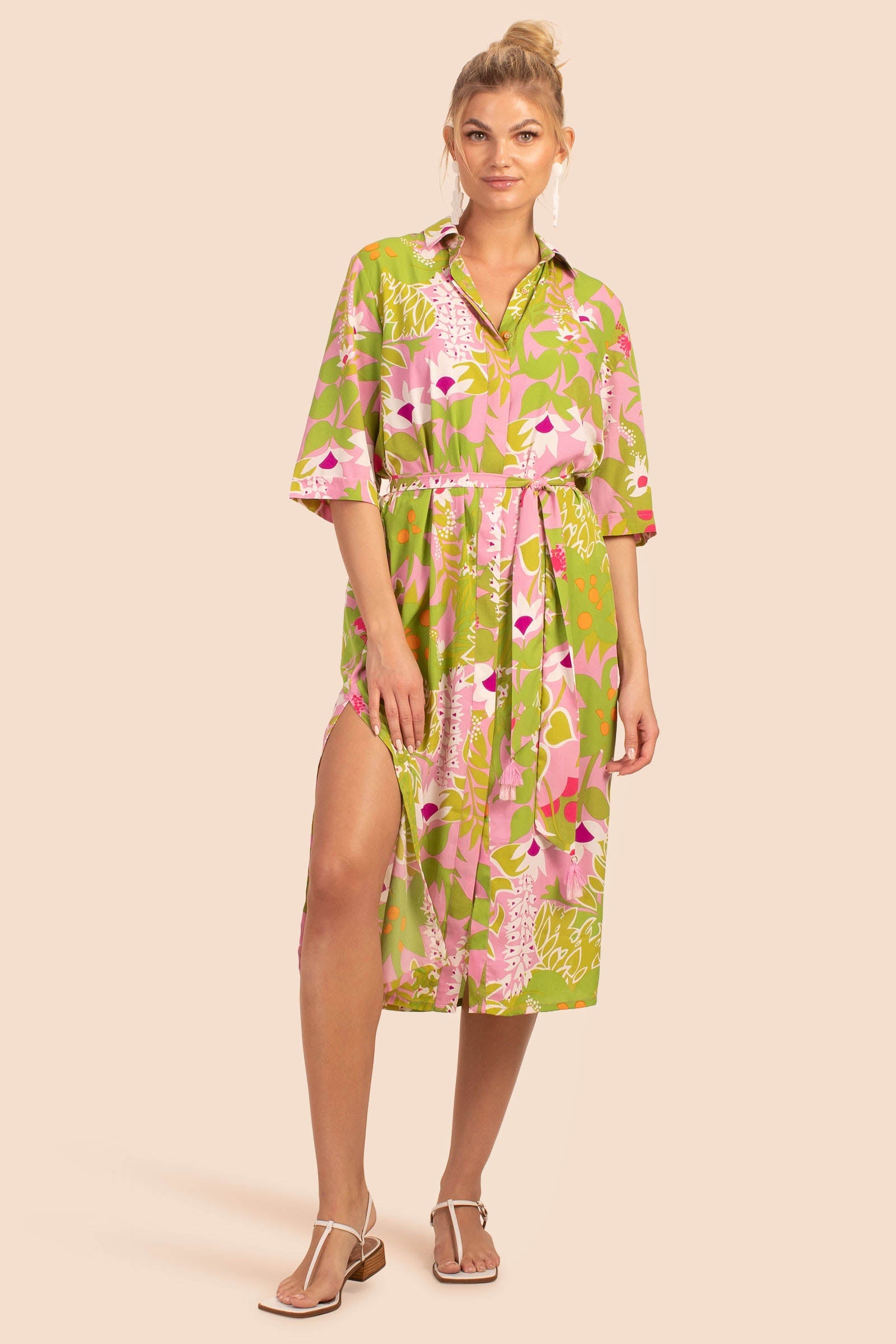 La Palma Midi Shirtdress