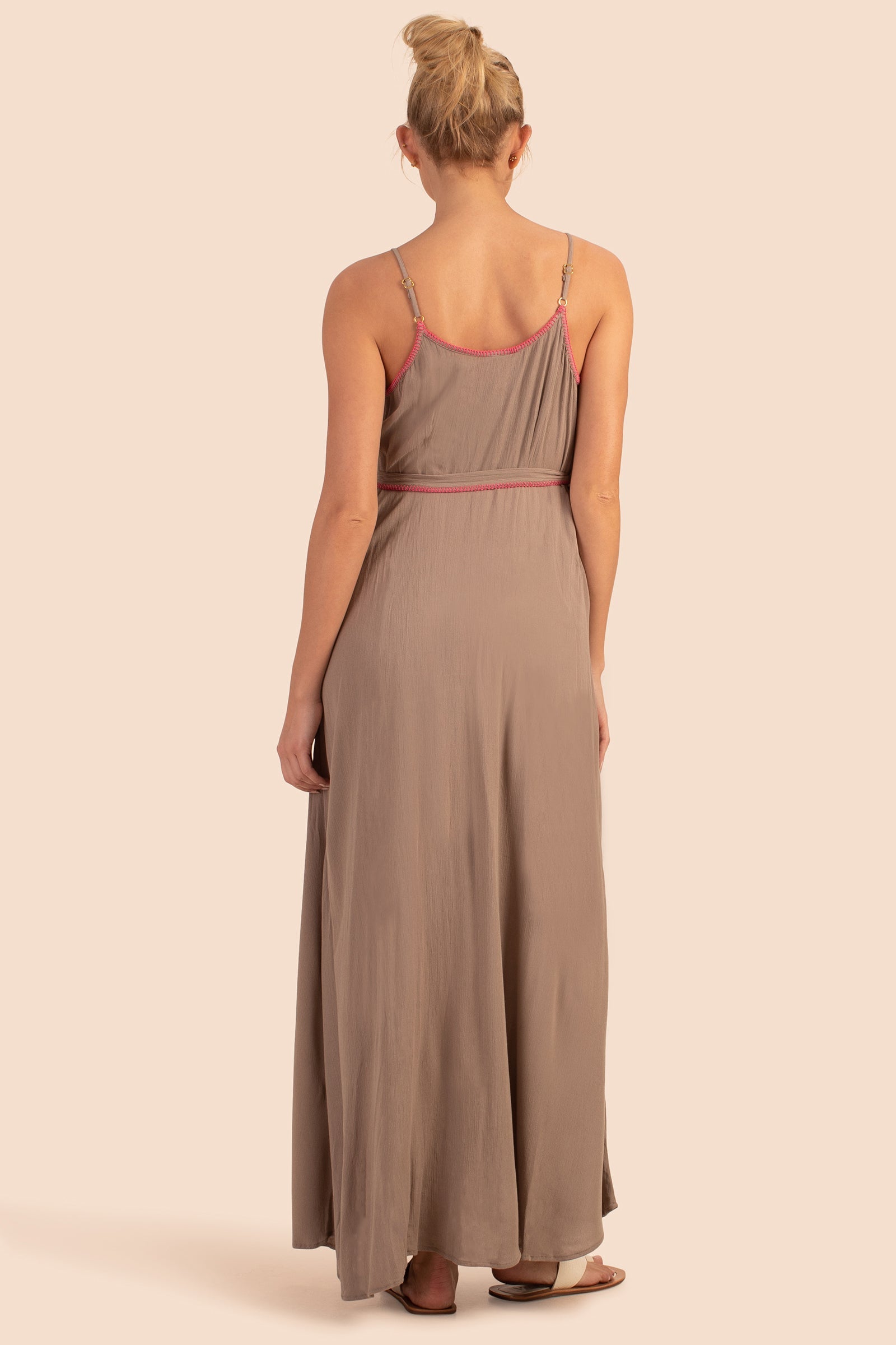 Brittany Maxi Wrap Dress