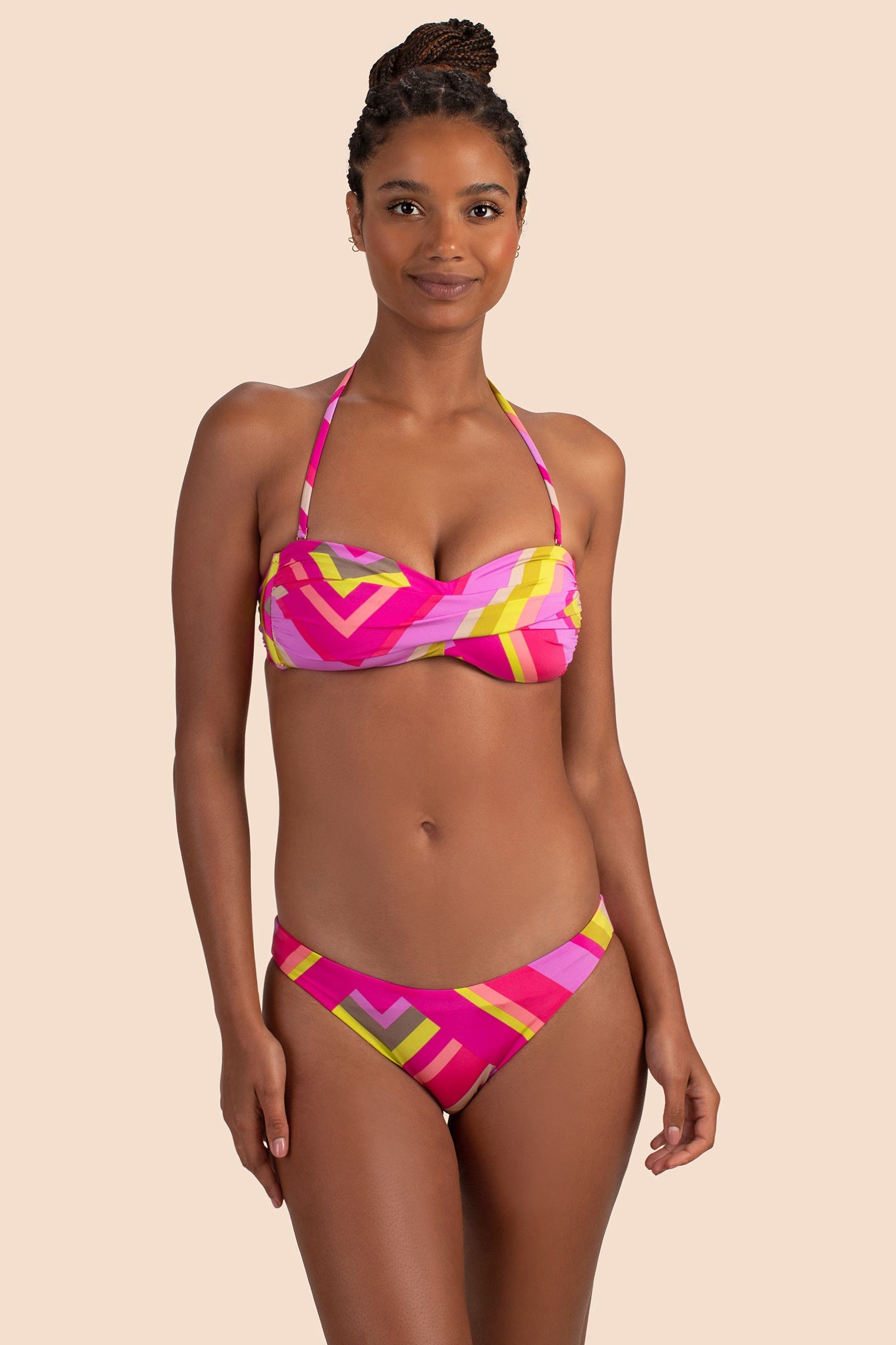 Waltz Twist Bandeau Top