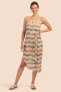 Mirage Crochet Bandeau Midi Dress