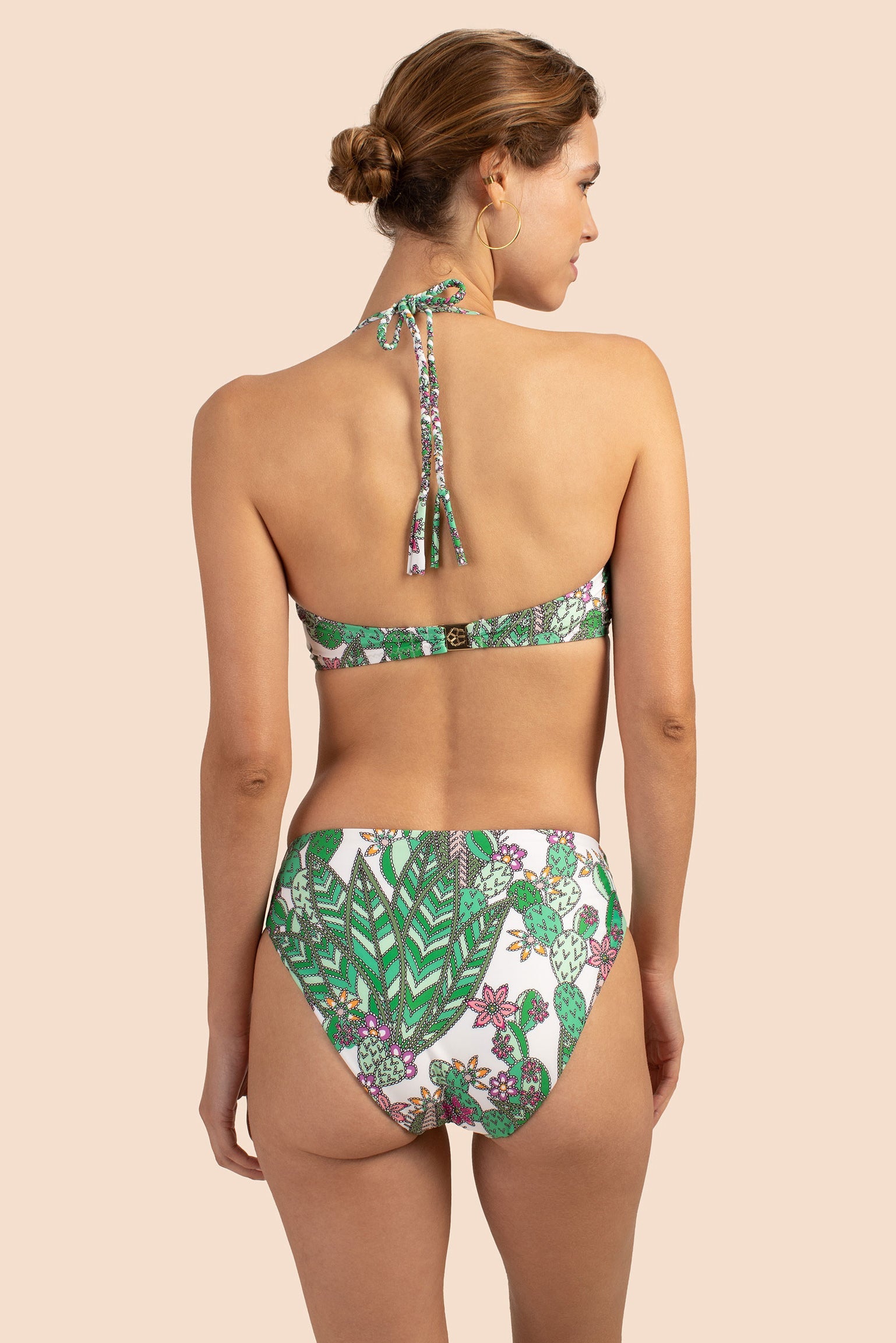 Cacti Molded Bandeau Top