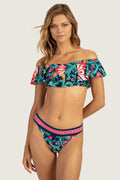 India Garden Off The Shoulder Bandeau Top
