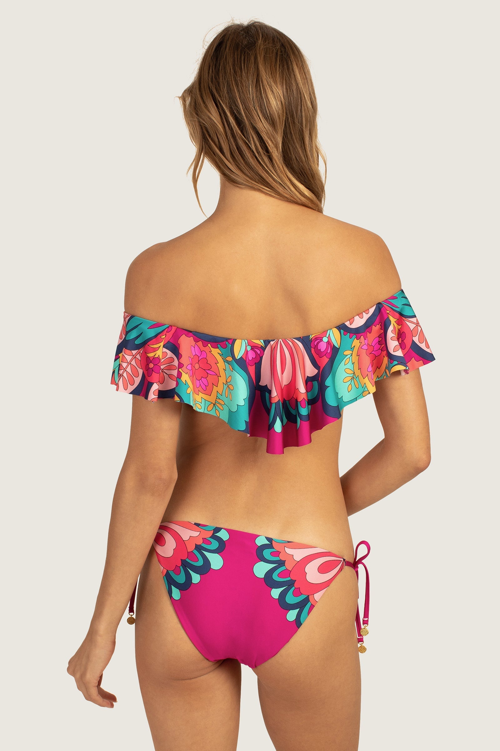Medallion Off The Shoulder Bandeau