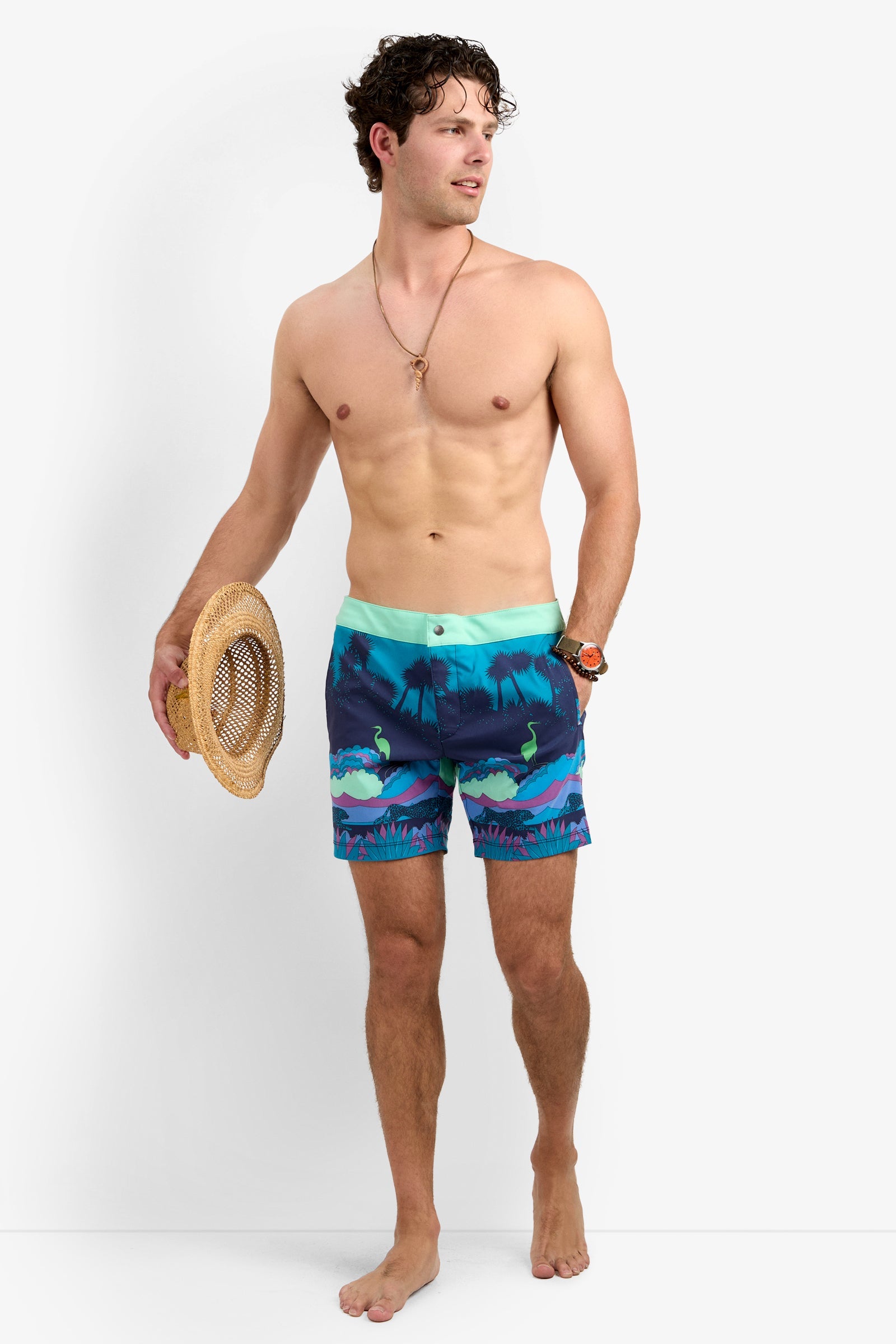 Honolulu Board Short - Jungle