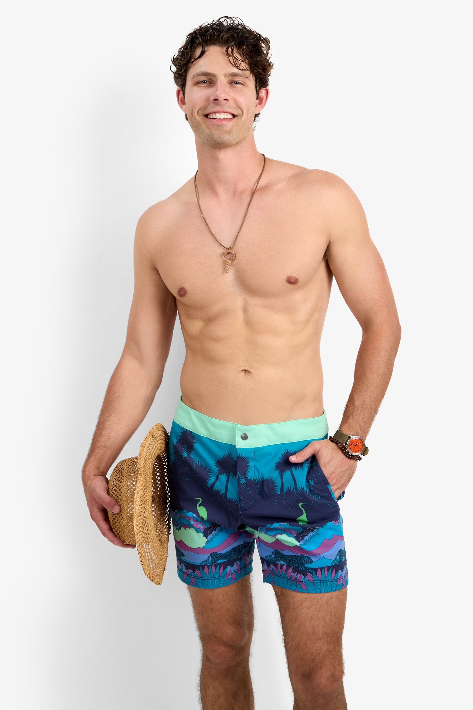 Honolulu Board Short - Jungle