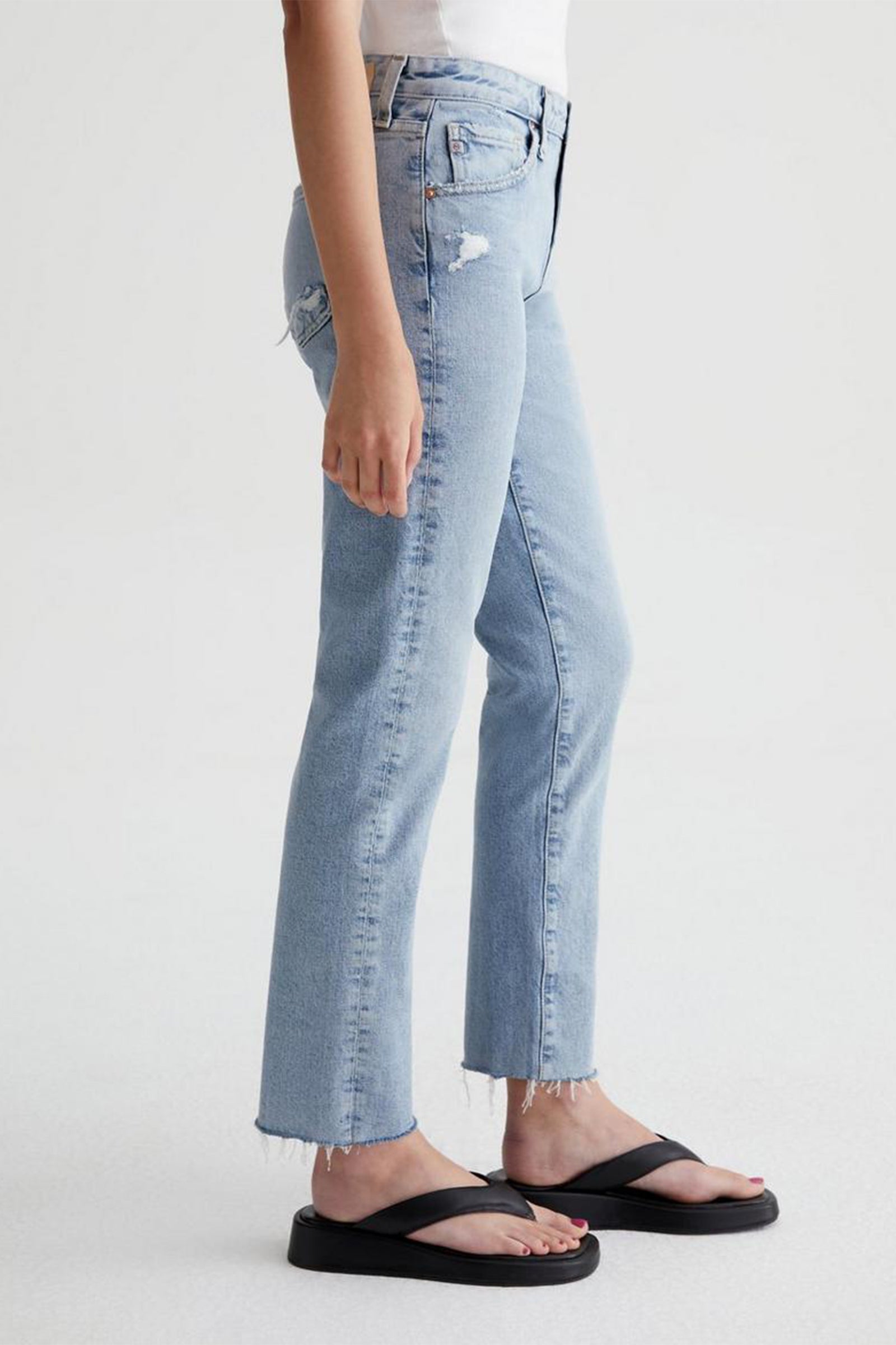 AG Women's Ex-Boyfriend Slim Slouchy Light Blue Jean