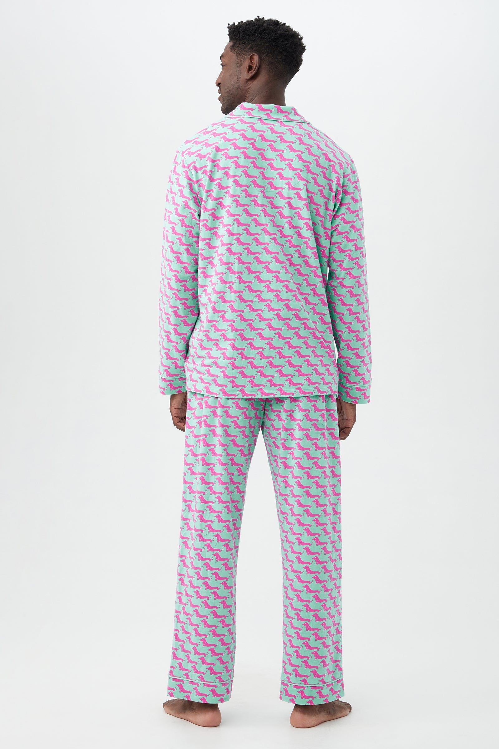 Dog Walk Mens Classic PJ Set
