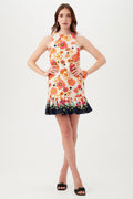 Berry Border Dress