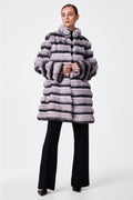 Mikel 2 Faux Fur Mid-Length Coat
