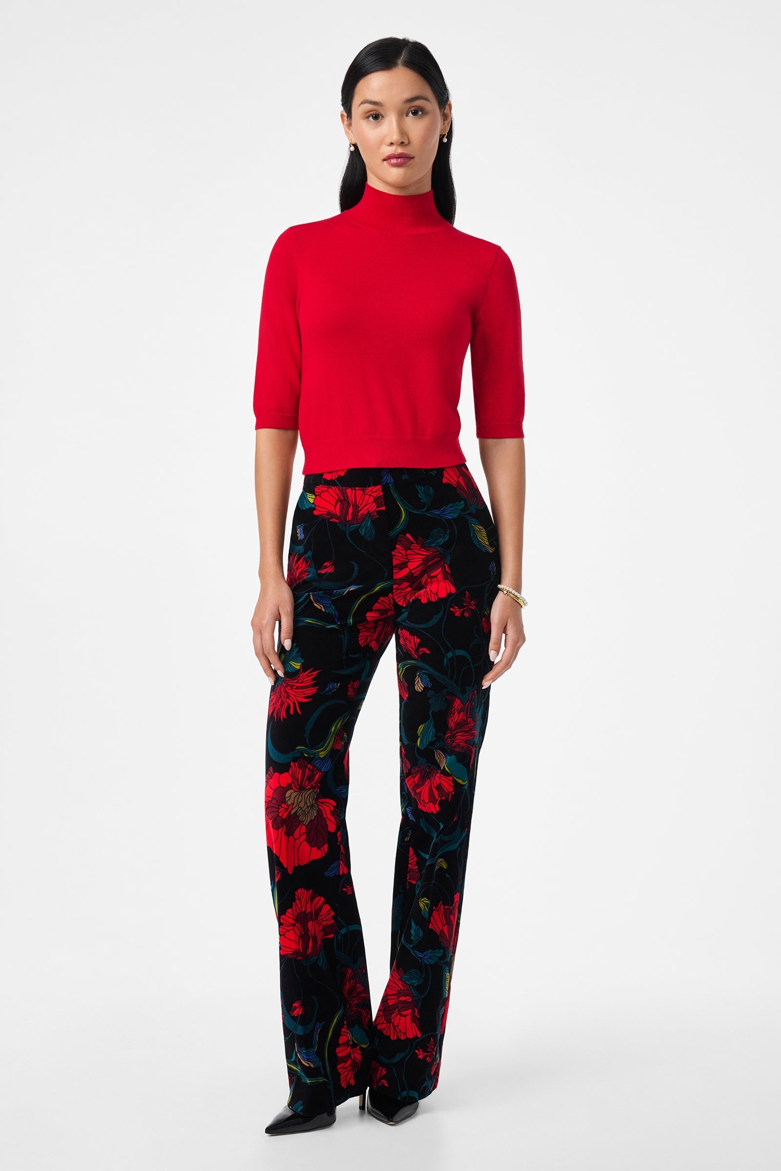 Mali Mock Neck Pullover