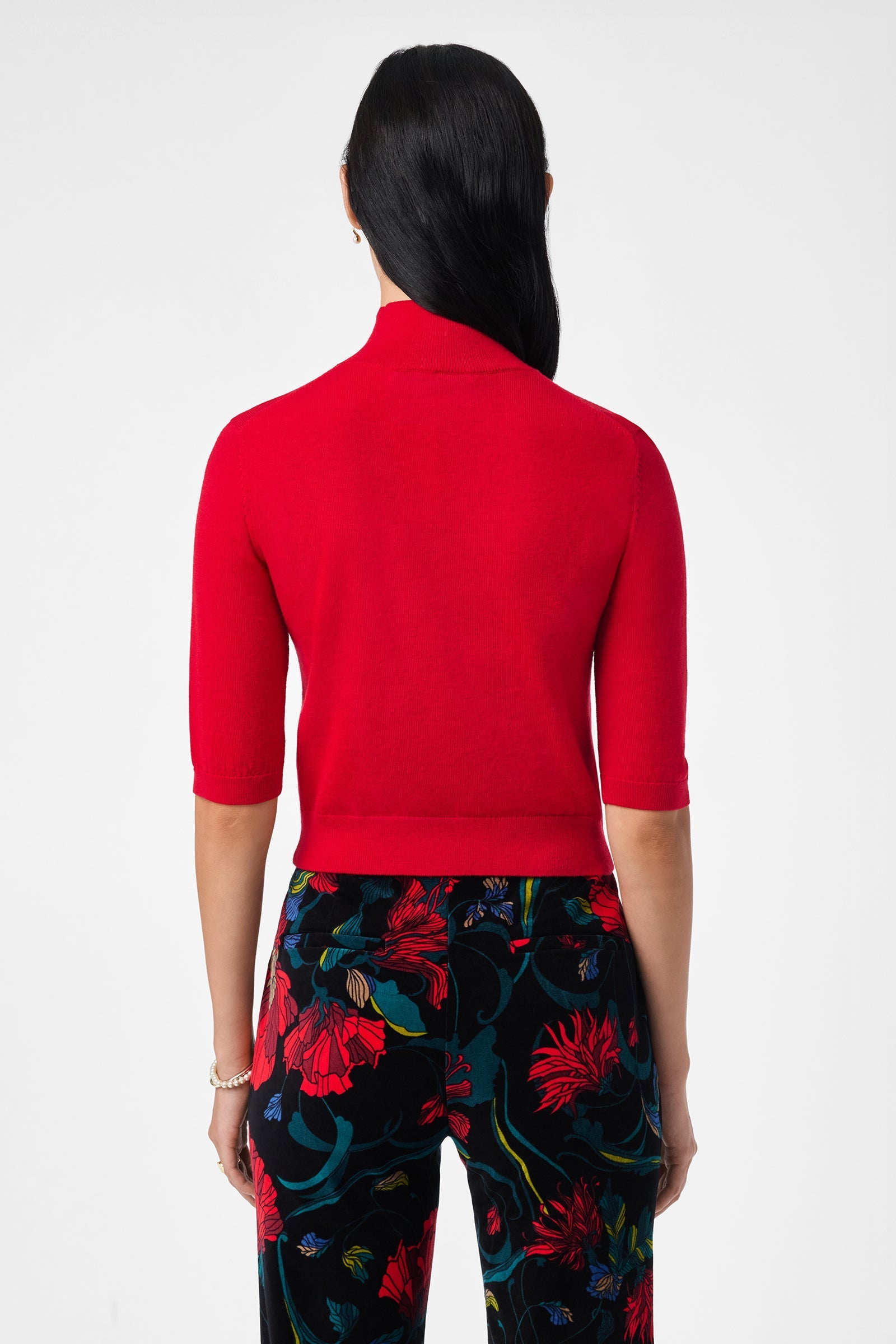 Mali Mock Neck Pullover